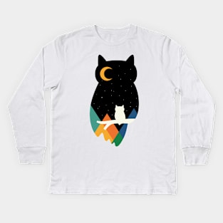 Eye On Owl Kids Long Sleeve T-Shirt